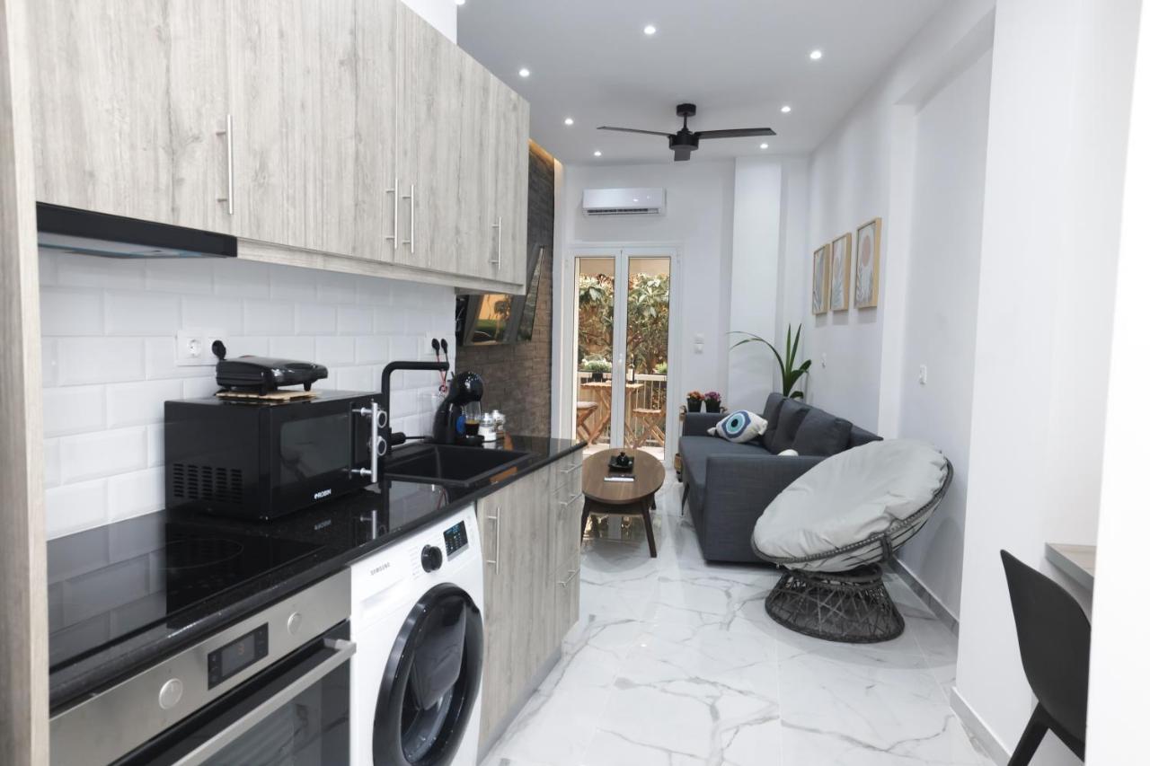 Zeos Finest Jacuzzi Suite Athena Bagian luar foto